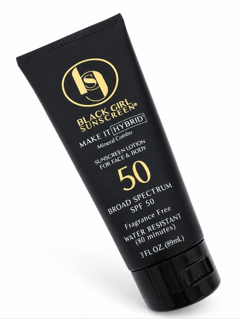 Black Girl Sunscreen Make It Hybrid SPF 50 Mineral Combo 3 oz Exp 05/2027